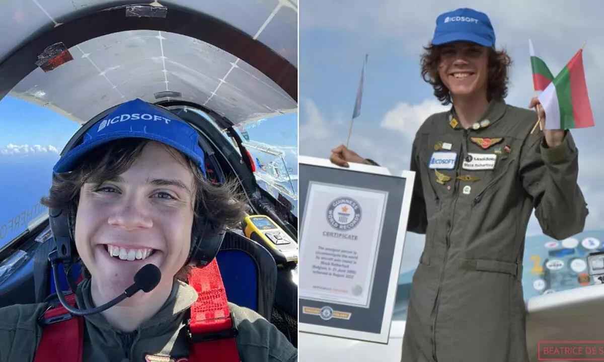 Mack Rutherford Achieved The Guinness World Record For Being The Youngest Pilot To Fly Solo