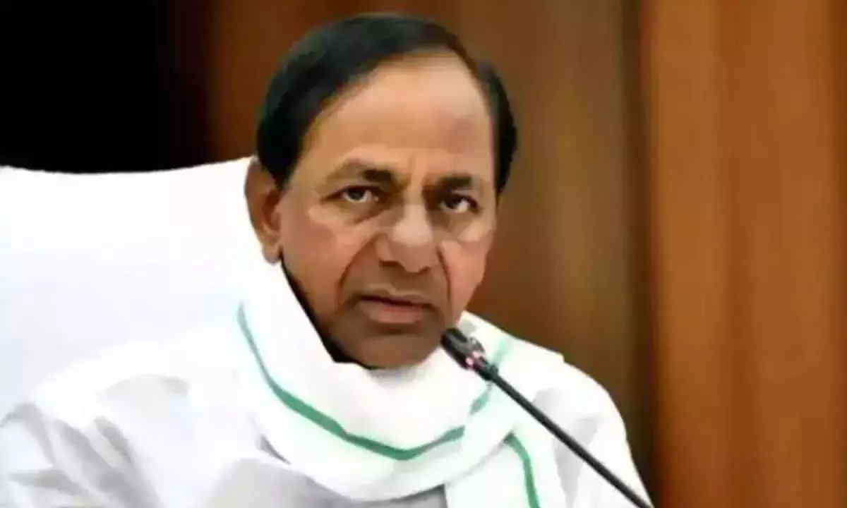 KCR slams BJP, says will fight till last breath to save Telangana