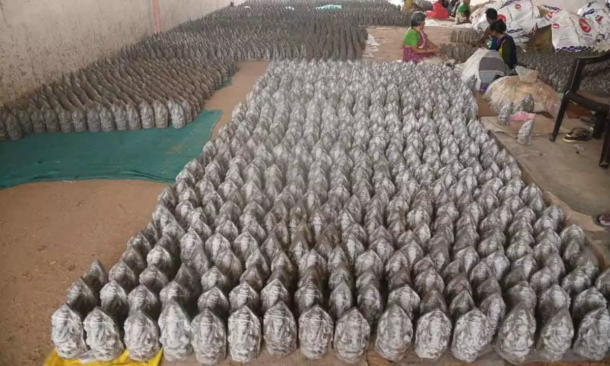 Chevireddy to distribute 1.24L clay idols for Chaviti celebration