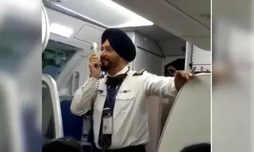 Watch The Trending Video Of Sikh Pilot Making Inflight Announcement In Punjabi-English Combination