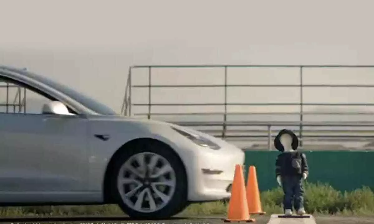 Tesla wants videos of its vehicles crashing kid-sized dummies to be removed