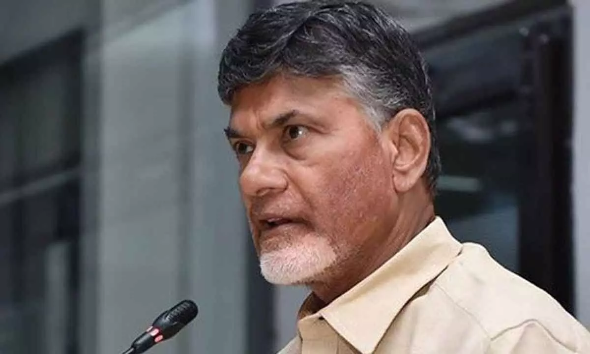 TDP national president and former chief minister Chandrababu