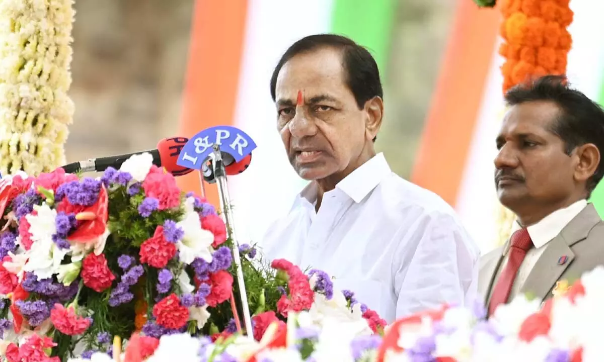 Chief Minister K Chandrasekhar Rao