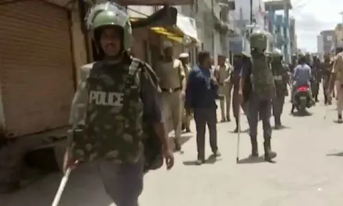 Heavy security in place ahead of Friday prayers in some parts of Hyd