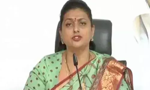 RK Roja slams Chandrababu, says he lost confidence of Kuppam people