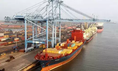 Model photo of Machilipatnam Port