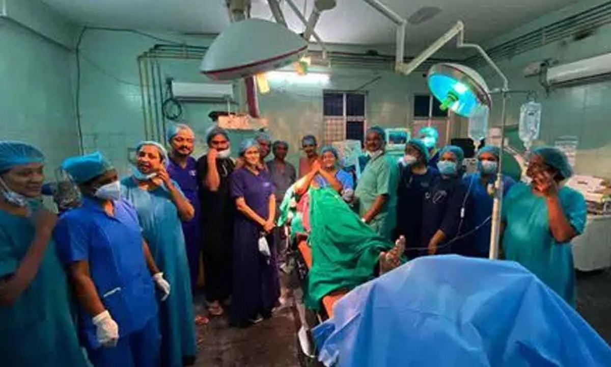 Gandhi docs perform rare brain surgery by showing Adavi Donga movie to patient