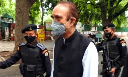 Congress leader, Ghulam Nabi Azad