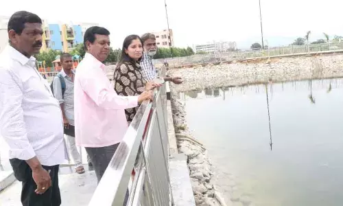 Arrangements for idol immersion pick up pace at Vinayak Sagar