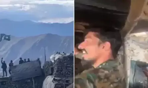 Indian Soldiers Dancing As Pakistan Army Blares Sidhu Moose Wala Song Across Border