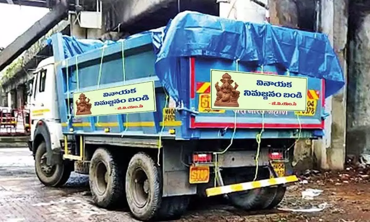 Civic body introduces mobile tanks for Ganesh immersion