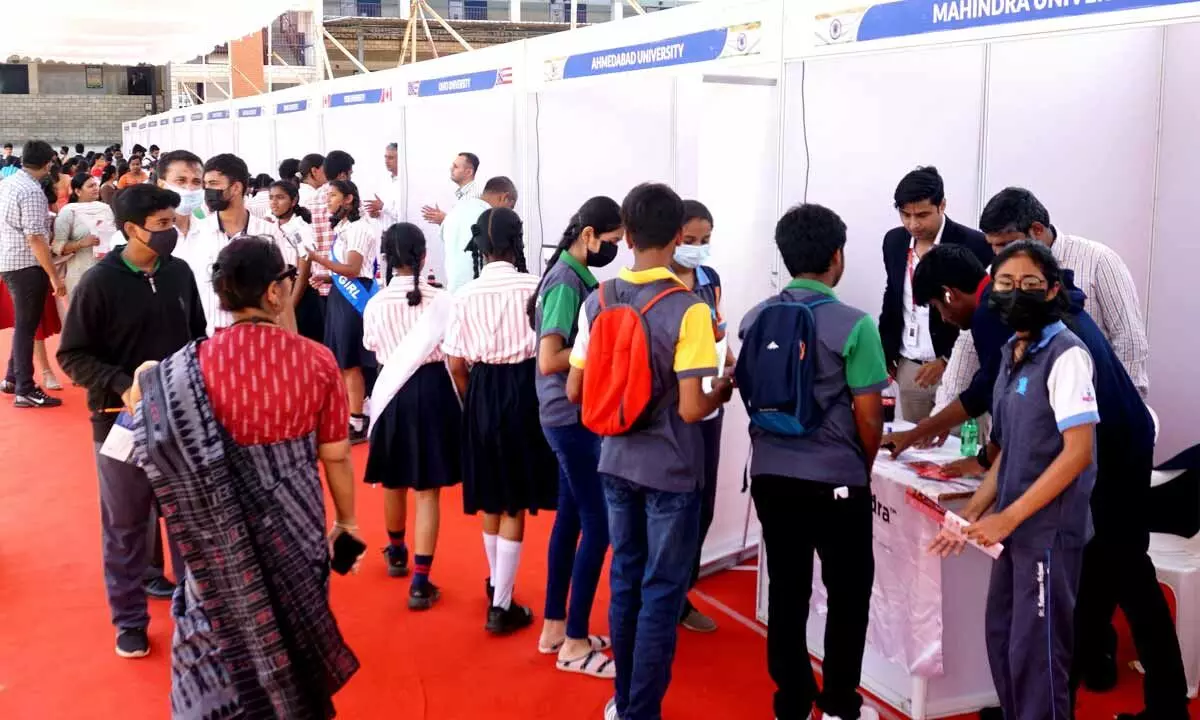 Global University Fair held at St Andrews High School