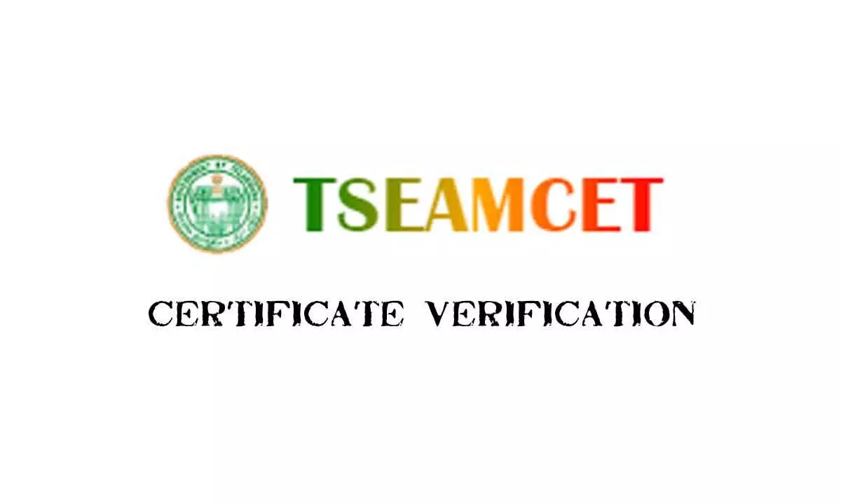 TS EAMCET certificate verification date extended to tomorrow