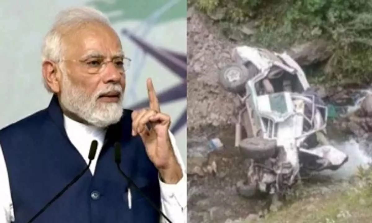 PM Modi condoles loss of lives in Kishtwar accident