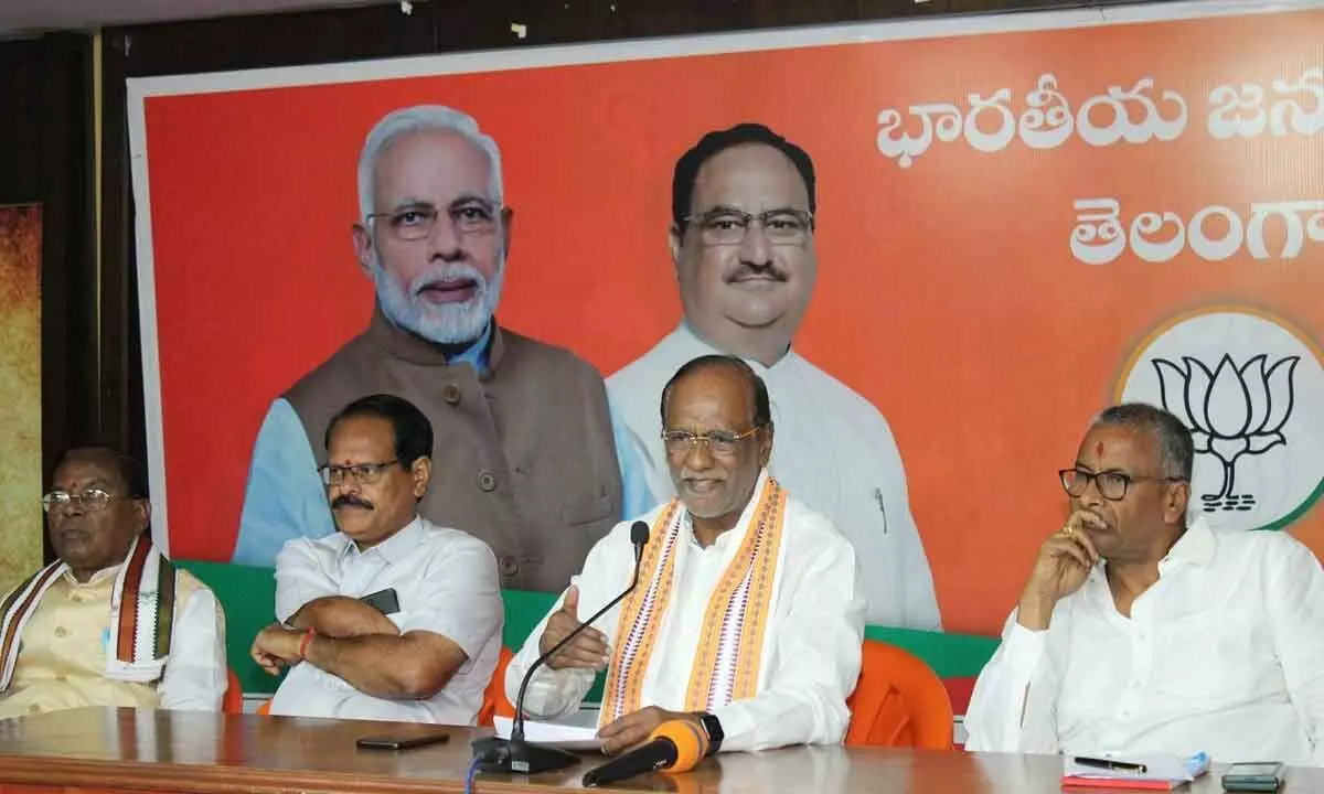 BJP focused to gain power in Telangana: K Laxman