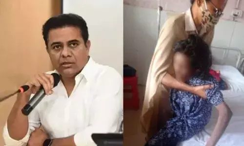 KTR extends help to tribal woman allegedly tortured for eight years