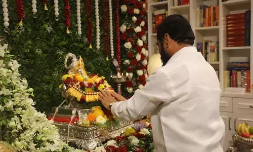 Maharashtra Ganeshotsav: CM goes pandal hopping to Antilia, Shivtirth for darshan