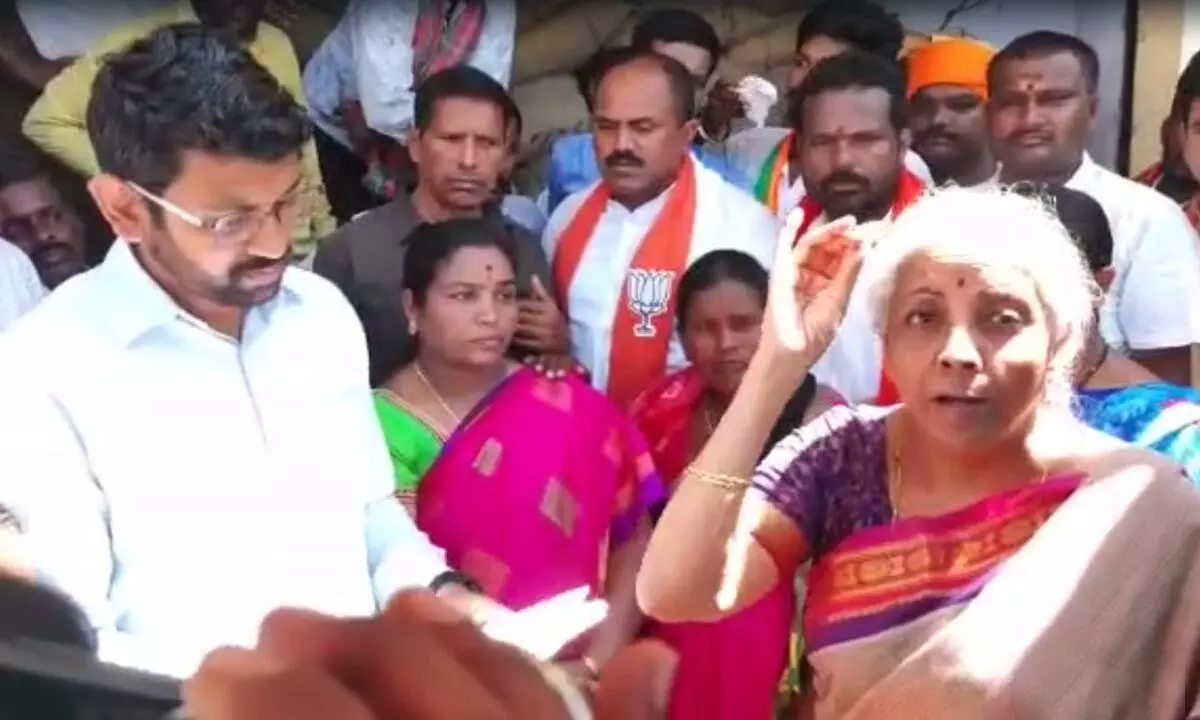 Union FM Sitharaman slams Kamareddy Collector, asks full details on FPS