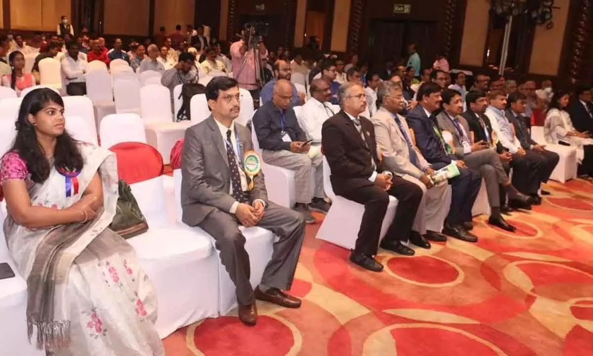 Experts at the inaugural of the two-day national conference ‘Dhirya’in Visakhapatnam on Friday