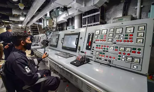 PM Narendra Modi unveils new Naval Ensign, drops St George’s Cross