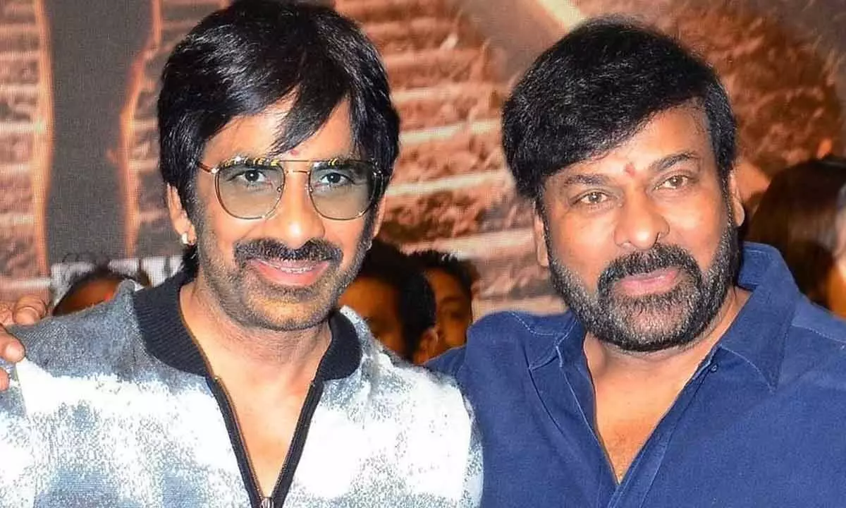 New round of shooting starts for Chiranjeevi-Ravi Teja action entertainer