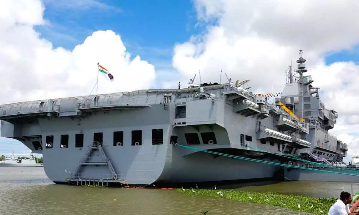 INS Vikrant likely to be berthed at Kattupalli port in Chennai