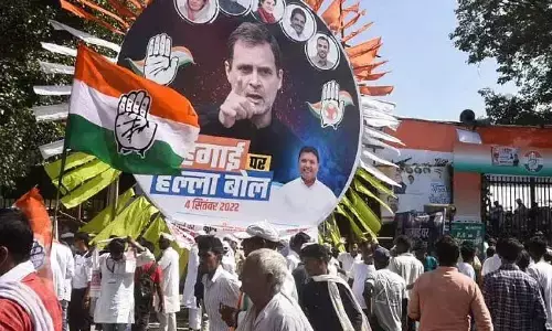 At Delhi rally, Cong workers demand Rahul as chief