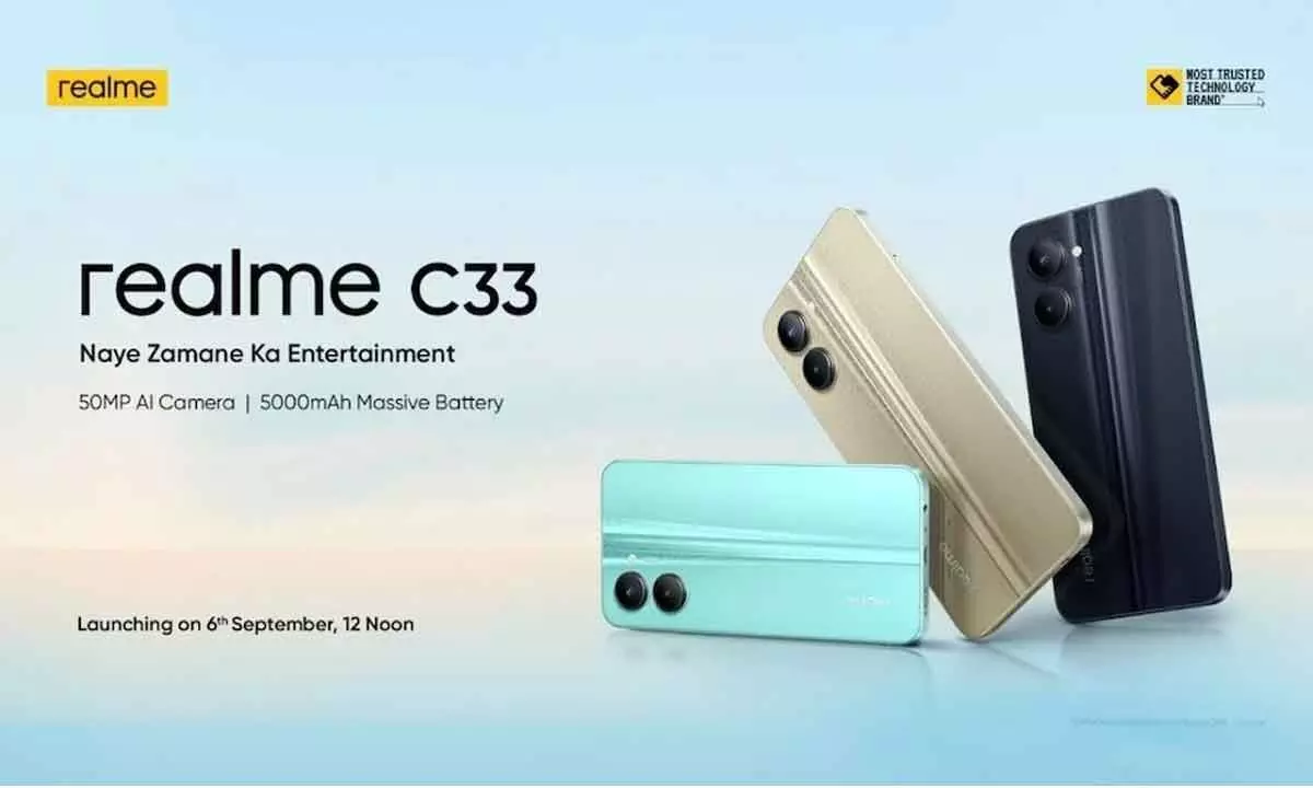 Realme C33 to launch on September 6: Price and specifications leaked