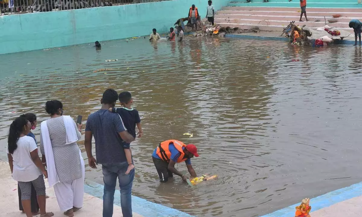 GHMC braces for Ganesh immersion Slew of arrangements in place