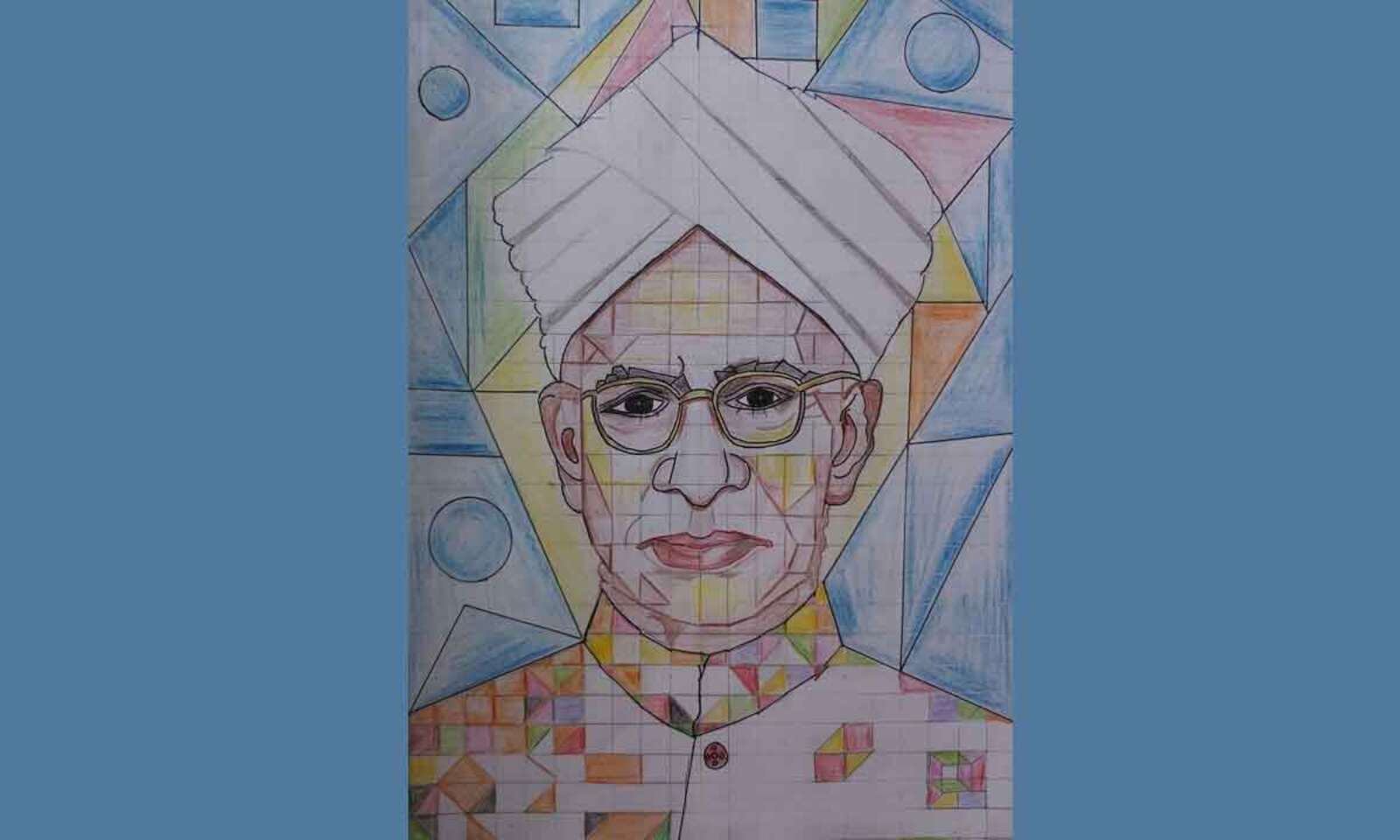 Nathan Davinci - My drawing #Dr.S.Radhakrishnan Date : 18/10/2014 Time  taken : 2hr10min Material : black charcoal pencil Size : A4 | Facebook