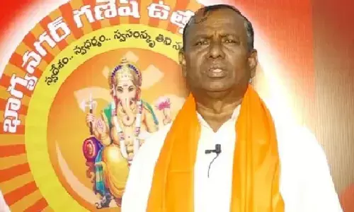KCR not serious about Ganesh immersion arrangements: Bhagavanth Rao