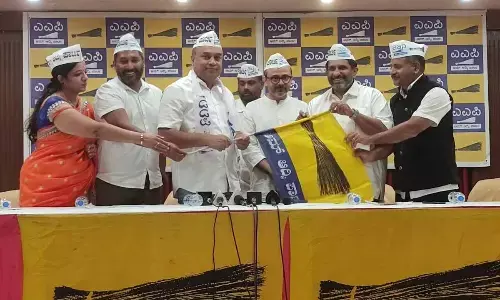 Senior Congress leader Brijesh Kalappa joins AAP