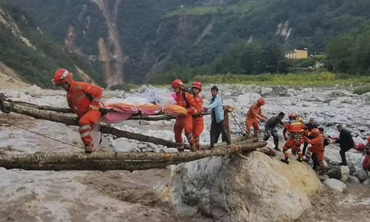 6.8-magnitude earthquake kills 65, triggers landslides in southwest China