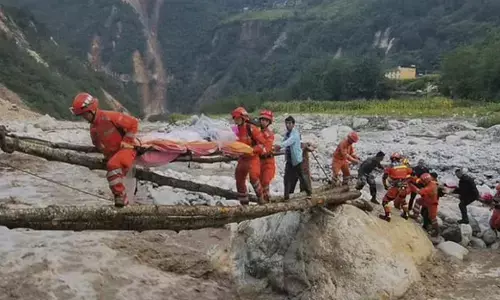 6.8-magnitude earthquake kills 65, triggers landslides in southwest China