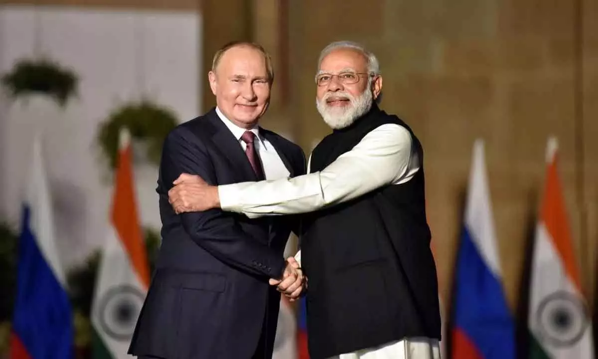India keen to strengthen ties with Russia: PM Modi