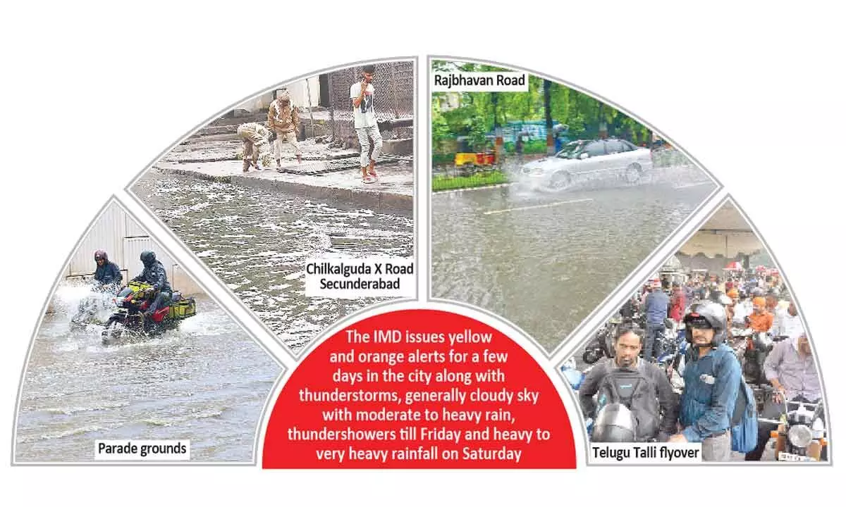 Hyderabad: Heavy rain brings city to its knees