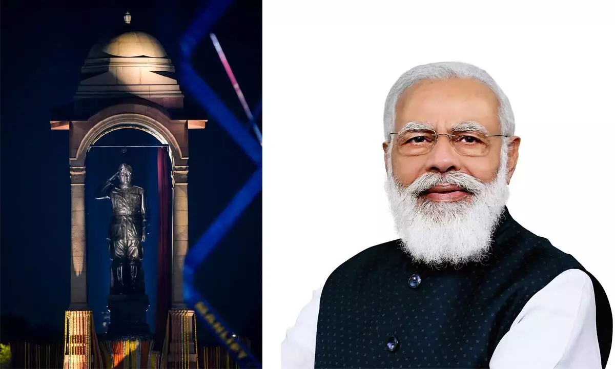 PM Narendra Modi inaugurates Kartavya Path