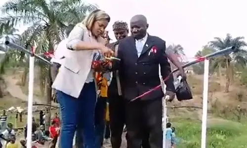 Watch The Trending Video Of Bridge collapsing On The Same Day Of Inauguration