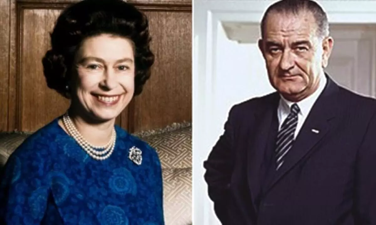 Queen Elizabeth had rare distinction of having met 13 of 14 US Presidents