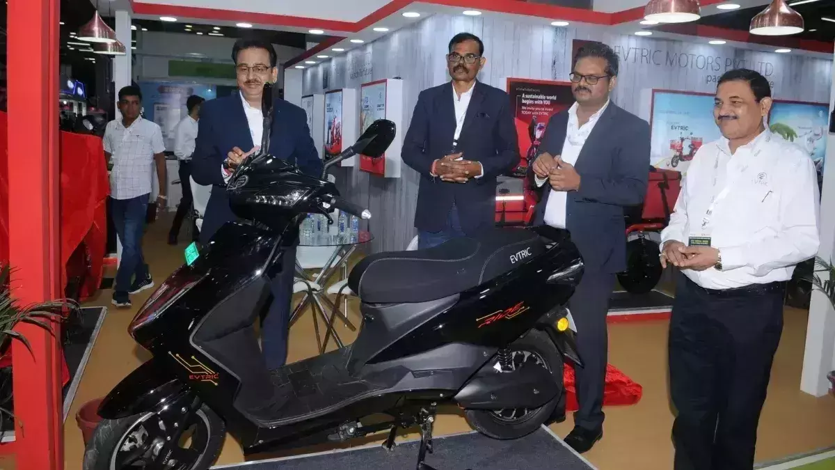 EVtric Motors Launch Two New Electric Scooters During Ongoing EV India Expo 2022
