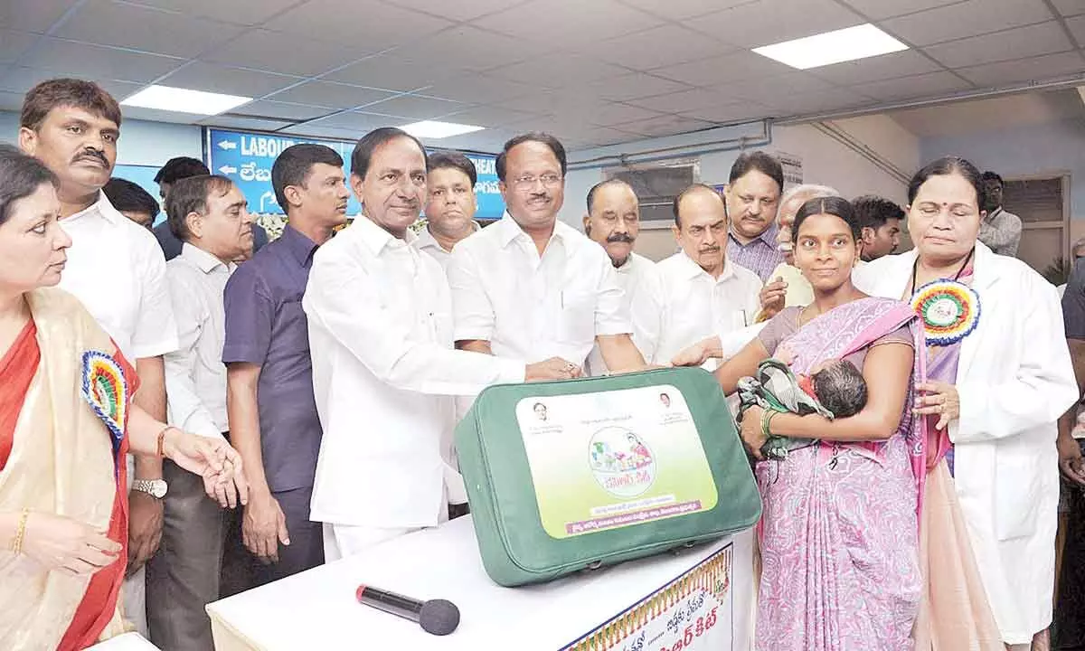 Over 13 lakh women get KCR Kits in State