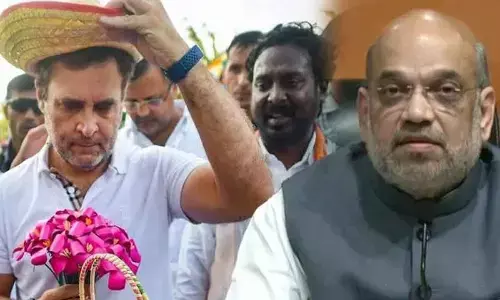 Amit Shah takes foreign T-shirt jibe at Rahul