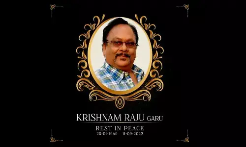 Tollywood veteran hero Rebel Star Krishnam Raju