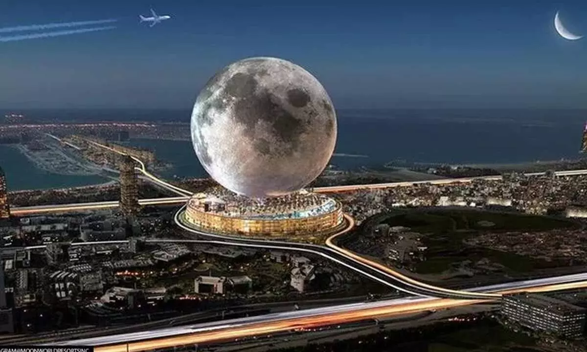 First Gigantic Moon-Shaped Luxury Resort To Be Built In Dubai