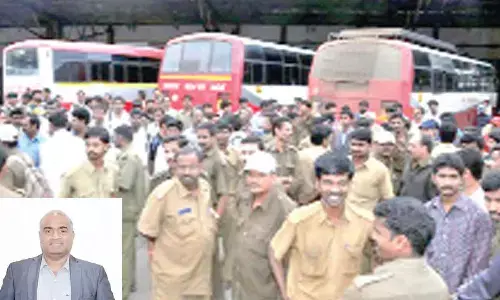 KSRTC MD  V Anbu Kumar