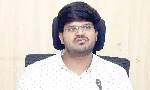 VP Gautham, District Collector Khammam.