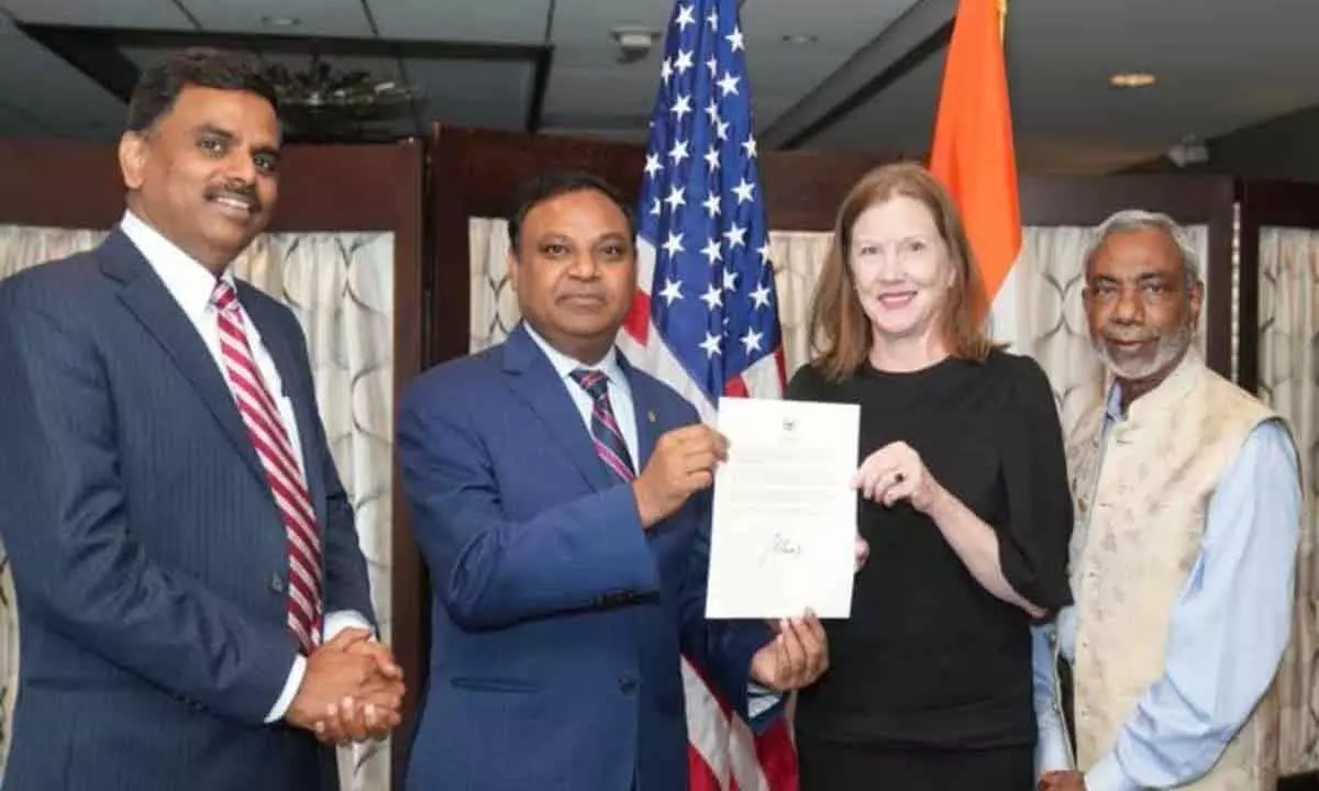 Jennifer Larson assumes charge as new US Consul General in Hyd