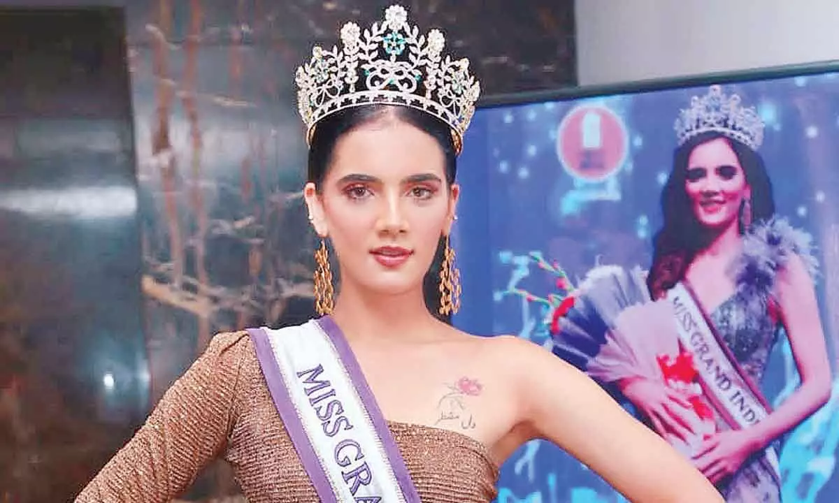 Hyderabadi Praachi Nagpal bags Miss Grand India 2022