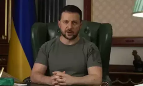 President Volodymyr Zelensky