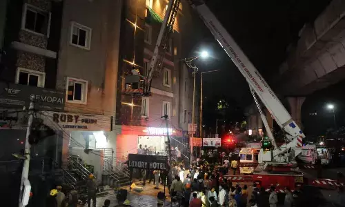 Vijayawada man killed in the fire accident at Ruby hotel in Secunderabad